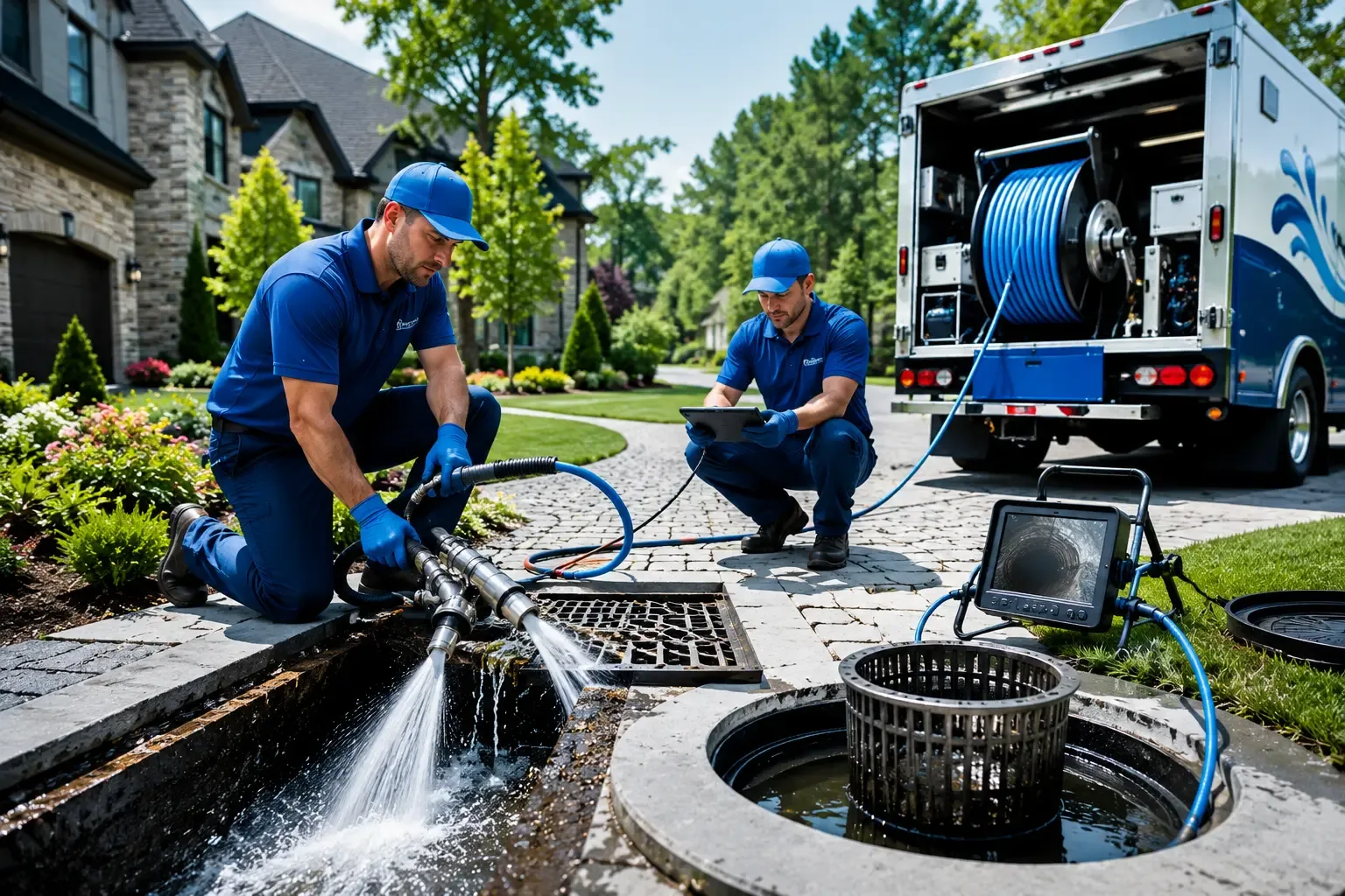 Local outdoor drain cleaning professionals in Brownsville, WI